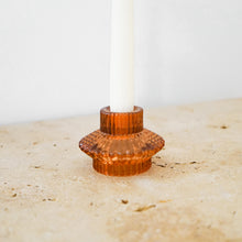 Load image into Gallery viewer, Elle Vintage Glass Candle Holder