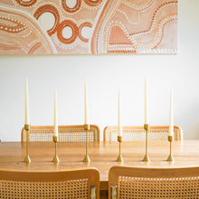 Load image into Gallery viewer, Halcyon Gold Candle Holder Tall