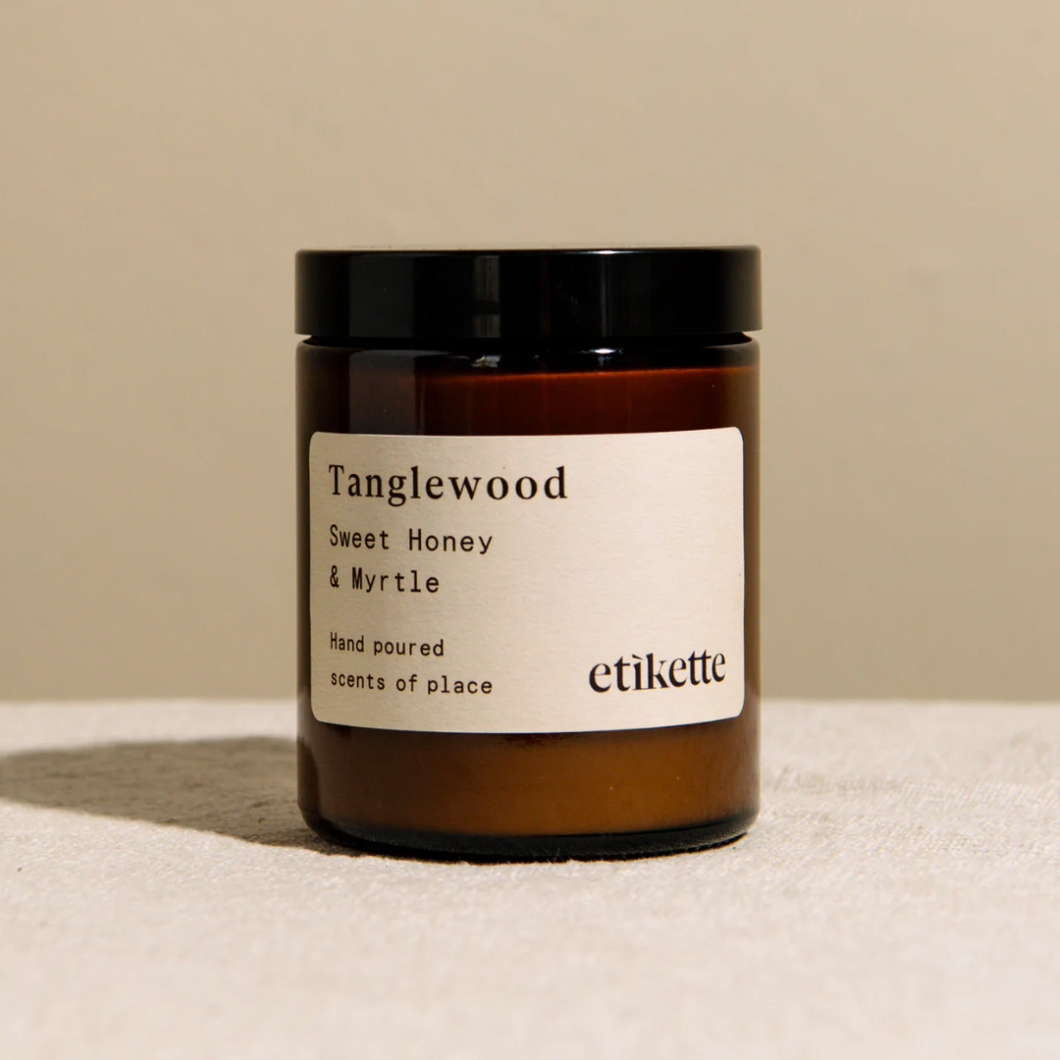 Etikette 175ml Candle // Tanglewood // Sweet Honey & Myrtle